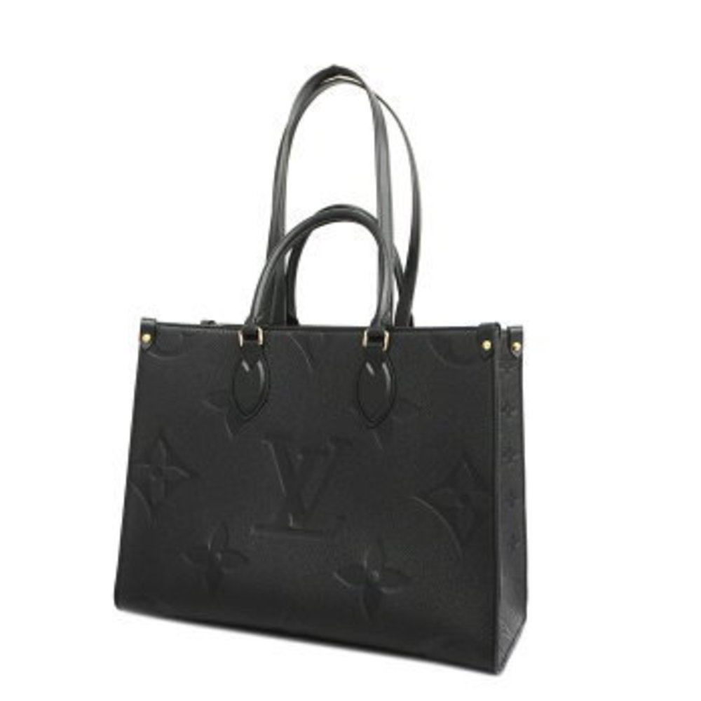 Louis Vuitton Monogram Implant On The Go MM Handbag